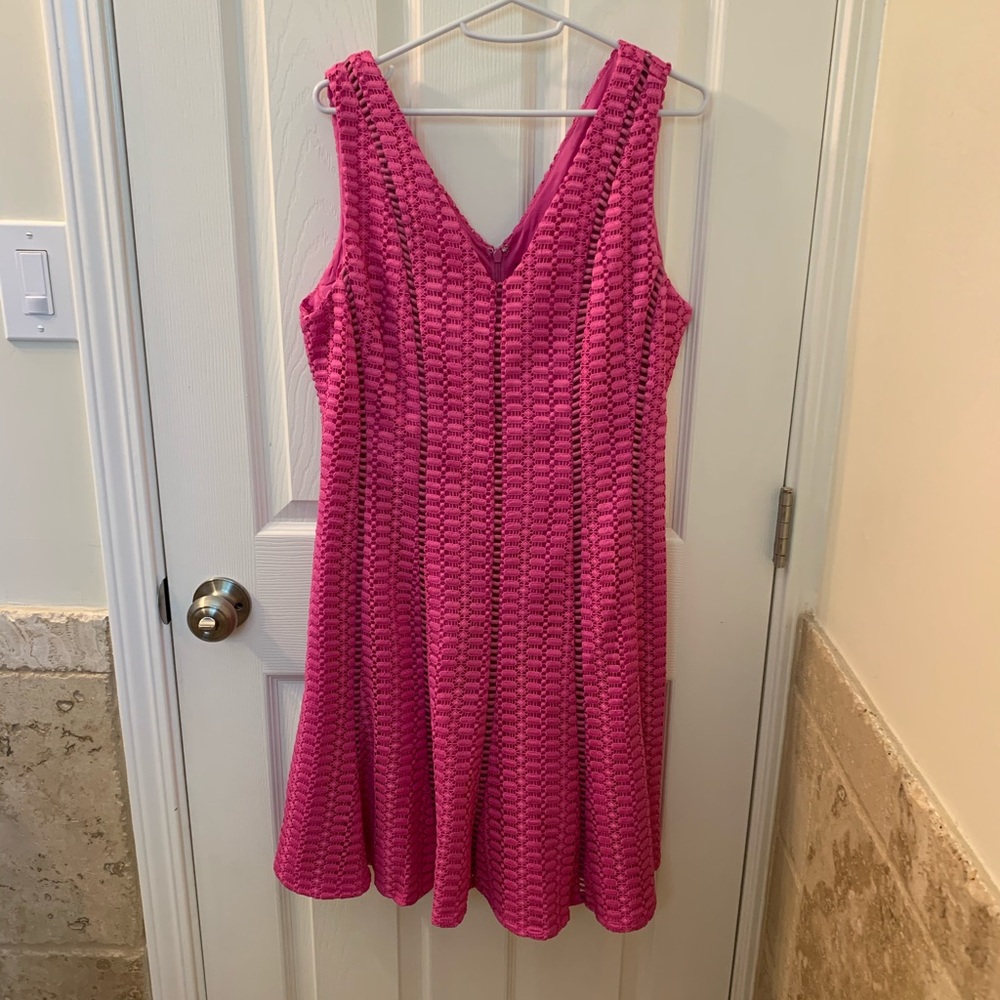 NWT J Crew hot pink dress